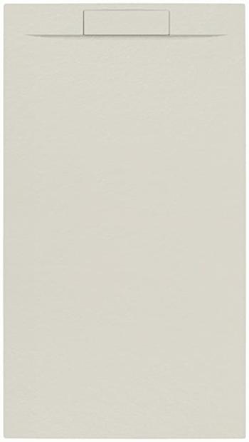 Sprchová vanička obdĺžniková SAT Fusion 140x90 cm liaty mramor beige SATFU14090BE