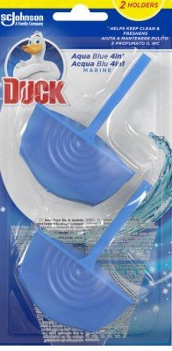 DUCK Aqua Blue 4in1 WC blok 2 x 36 ml