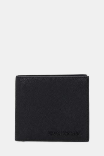 Peňaženka Armani Exchange pánska, čierna farba, XM000168 AF17090