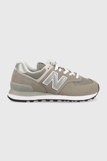 Tenisky New Balance WL574EVG-EVG, šedá farba