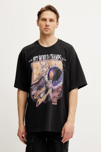 Bavlnené tričko adidas Originals GRAPHIC SS TEE pánske, čierna farba, s potlačou, JY6297