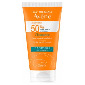 AVÈNE Cleanance slnečná ochrana SPF 50+ pre citlivú pleť 50 ml