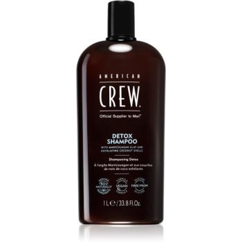 American Crew Detox Shampoo detoxikačný šampón pre obnovenie zdravej vlasovej pokožky pre mužov 1000 ml