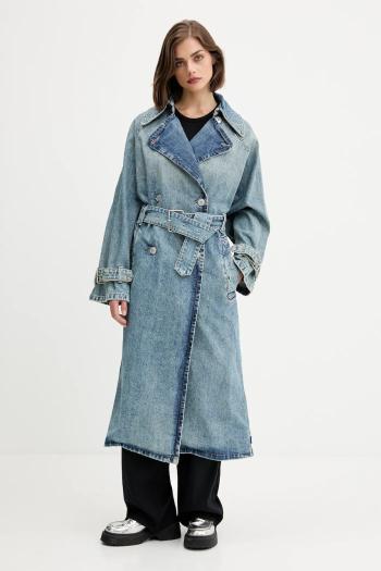 Rifľový kabát Hugo Blue modrá farba, 50541545