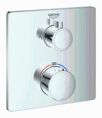 Termostat GROHE Grohtherm bez podomietkového telesa chróm 24079000
