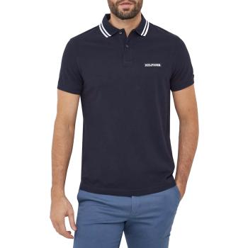 Tommy Hilfiger  MW0MW33583  Polokošele s krátkym rukávom Modrá