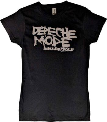 Depeche Mode Tričko People Are People Womens Black XL