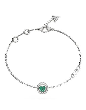 Guess Nežný oceľový náramok so zirkónmi M`ama Non M`ama JUBB04668JWRHEM 14,5 cm