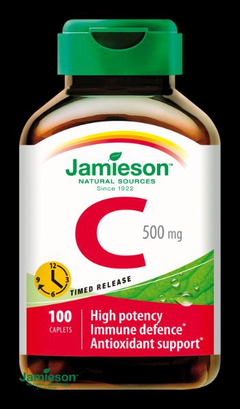 JAMIESON Vitamín C 500mg predĺžený účinok 100 tabliet