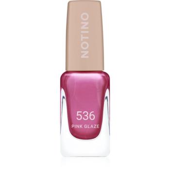 Notino Gel Effect Nail Polish lak na nechty s gélovým efektom 536 Pink Glaze 10 ml