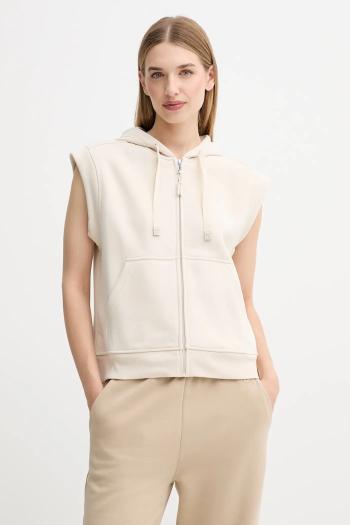 Mikina Weekend Max Mara PANK béžová farba, s kapucňou, jednofarebná, 2525926041600