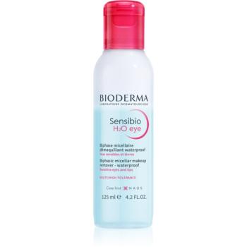 Bioderma Sensibio H2O eye dvojfázová micelárna voda pre oči a pery 125 ml