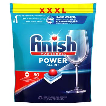 FINISH Power All in 1 Kapsule do umývačky riadu 80 ks