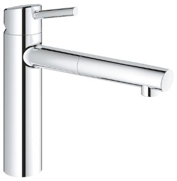 Drezová batéria GROHE Concetto New s vyťahovacou sprškou chróm 31129001