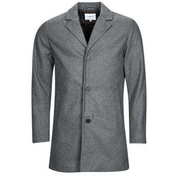 Jack & Jones  JJTOMMY WOOL COAT  Kabáty Šedá