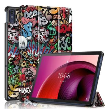 ART Zaklápacie puzdro pre Lenovo Tab M10 5G GRAFFITI