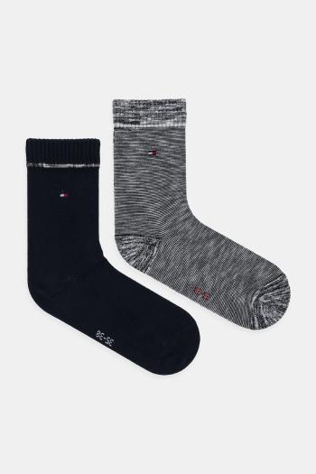 Ponožky Tommy Hilfiger 2-pak tmavomodrá farba, 701236460