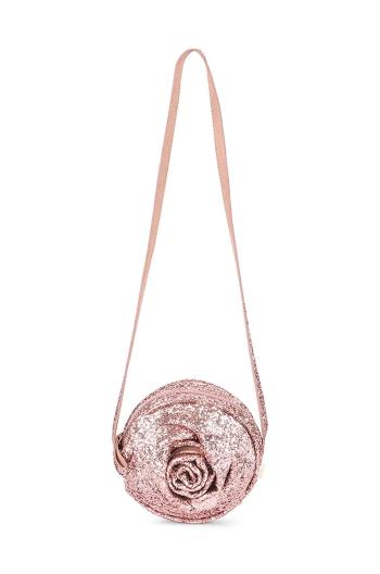 Detská kabelka Konges Sløjd ROSE GLITTER BAG ružová farba, KS101656