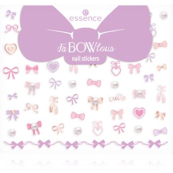 essence FaBOWlous nálepky na nechty 61 ks