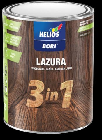 BORI 3in1 - Lazúra na drevo v exteriéri 10 - gaštan 0,75 L