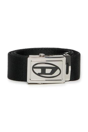 Detský opasok Diesel BALTY BELTS čierna farba, J02335