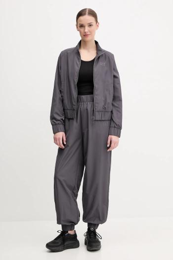 Tepláková súprava EA7 Emporio Armani dámska, šedá farba, AF12948.7W000118