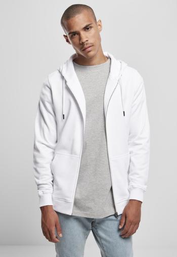 Urban Classics Basic Terry Zip Hoody white - XL