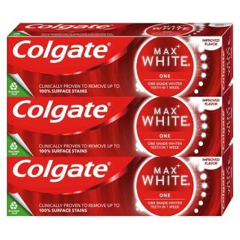 COLGATE Zubná pasta Max White One Sensational Mint 3 x 75 ml