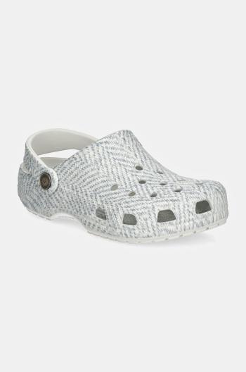 Šľapky Crocs Crocsclassic Tweed Clog dámske, šedá farba, 210403