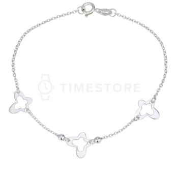 Ezüst karkötő medálokkal TS-BR-0062