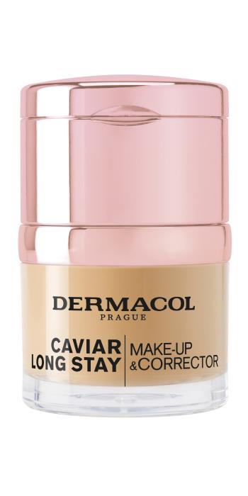 Dermacol Dlhotrvajúci make-up s výťažkami z kaviáru a zdokonaľovací korektor (Caviar Long Stay Make-Up & Corrector) 30 ml 1 Pale