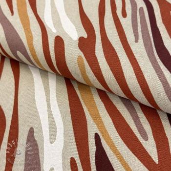 Dekoračná látka Linenlook Zebra Mix