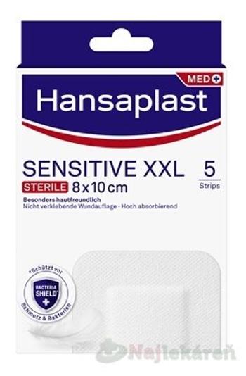 Hansaplast MED SENSITIVE XXL náplasť (8x10 cm), 5ks