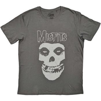 Misfits tričko Logo & Fiend Šedá XXL