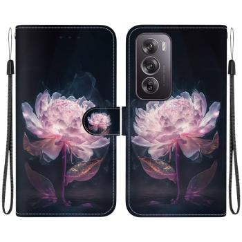 ART Peňaženkový kryt pre Oppo Reno12 Pro 5G PURPLE PEONY