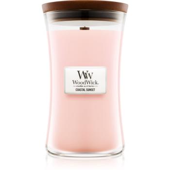 Woodwick Coastal Sunset vonná sviečka s dreveným knotom 609.5 g