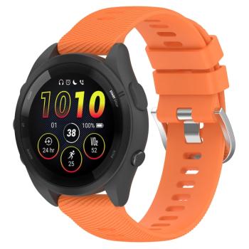 RUBBER Silikónový remienok Garmin Forerunner 265S oranžový