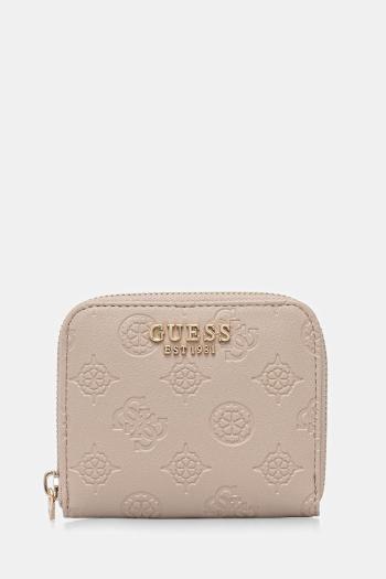 Peňaženka Guess PHOEBE dámska, béžová farba, SWPD96 65137