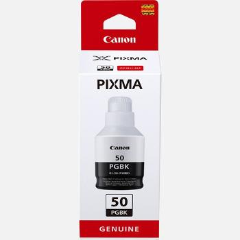 Canon originál ink 3386C001, black, 6000str., GI-50 PGBK, Canon PIXMA G5050,G6050,GM2050, čierna