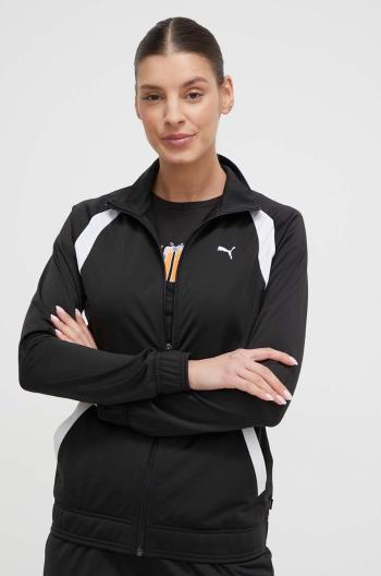 Tepláková súprava Puma dámska, čierna farba, 675234