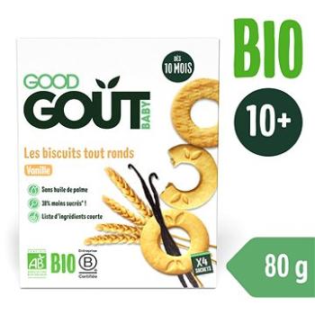 Good Gout BIO Vanilkové kolieska (80 g) (3760269310254)