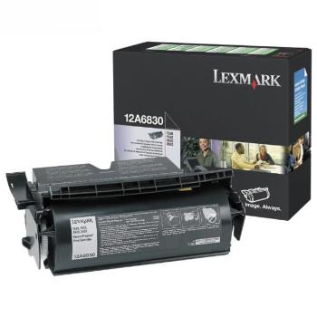 Lexmark 12A6830 čierny (black) originálny toner