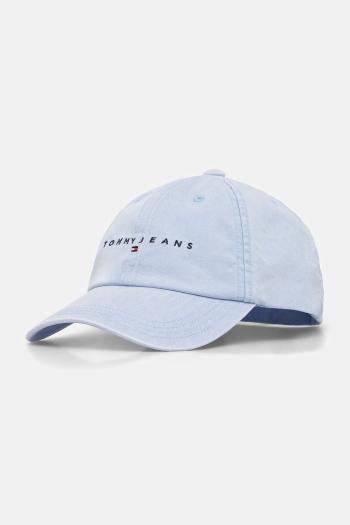 Bavlnená šiltovka Tommy Jeans s nášivkou, AW0AW17308