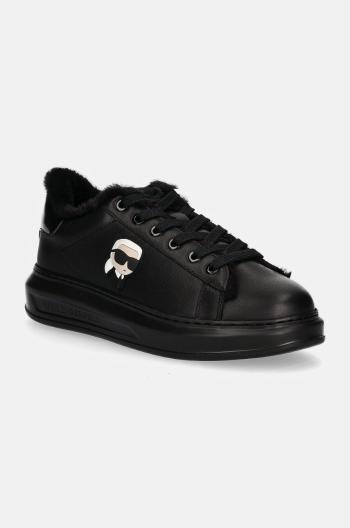 Tenisky Karl Lagerfeld KAPRI čierna farba, KL52531L