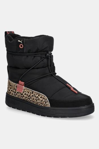 Snehule Puma Snowbae Wns Animal Flair čierna farba, 402654