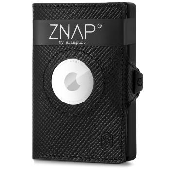 Slimpuro ZNAP Airtag Wallet, 12 kariet, priehradka na mince, 8,9 x 1,8 x 6,3 cm (Š x V x H), ochrana RFID