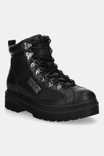 Topánky Versace Jeans Couture čierna farba, 79YA3S46 ZSC77 899
