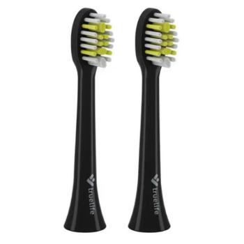 TRUELIFE SonicBrush Compact Heads Black Sensitive náhradné hlavice 2 kusy