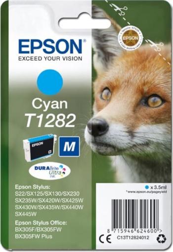 Epson T1282 C13T12824012 azúrová (cyan) originálna cartridge