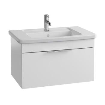 Kúpeľňová skrinka s umývadlom VitrA Mia 80x49,5x43,5 cm biela MIA8049B